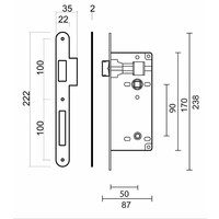 thumb-AGB Inox Look WC 90MM-2