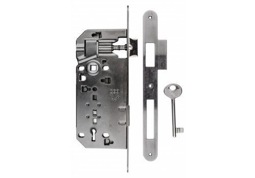 AGB Plata Vieja / Carbon Negro Look 90MM 