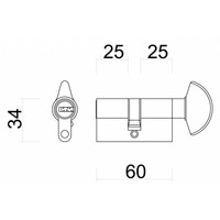 thumb-AGB Botón de Seguridad 60MM Inox Look SKG **-2