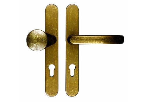 Accesorios de Seguridad HDD Manilla+Botón Amarillo Viejo AS 72MM 