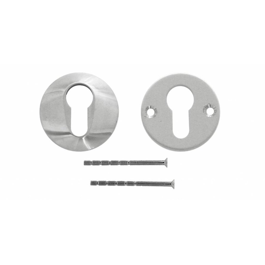 Placa del Cilindro de Seguridad HDD  Inox Plus A= 10MM-1