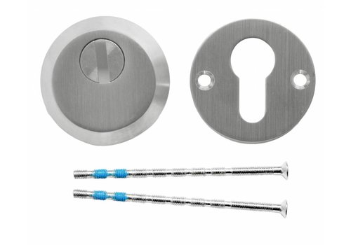 Placa del Cilindro de Seguridad HDD  Safe Inox Plus A= 10MM 
