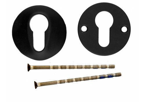 Placa del Cilindro de Seguridad HDD  Negro  A= 10MM 