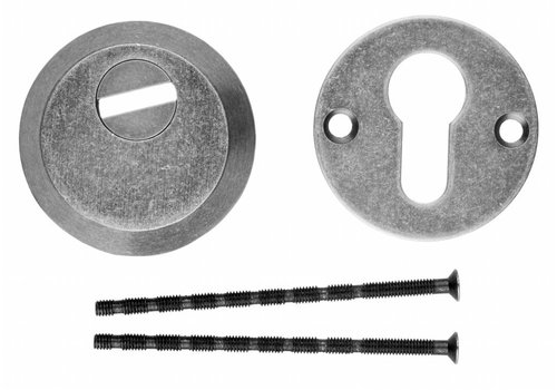 Placa del Cilindro de Seguridad HDD Safe Plata Vieja  A= 10MM 