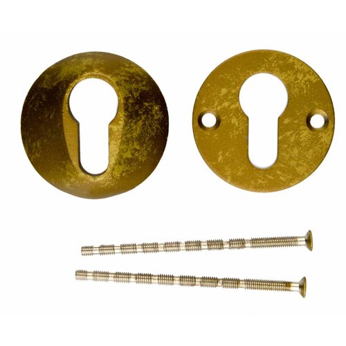 Placa del Cilindro de Seguridad HDD Amarillo Viejo  A= 8MM 