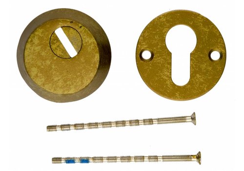 Placa del Cilindro de Seguridad HDD Safe Amarillo Viejo  A= 12MM 