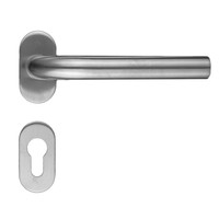 thumb-Manilla Pro Flat L Shape 19mm Inox Plus R+No Key-3