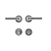 thumb-Manilla Pro Petana L+L Inox Look R+No Key-4