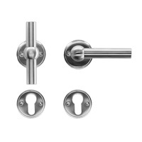 thumb-Manilla Pro Petana T+L Inox Look R+No Key-3