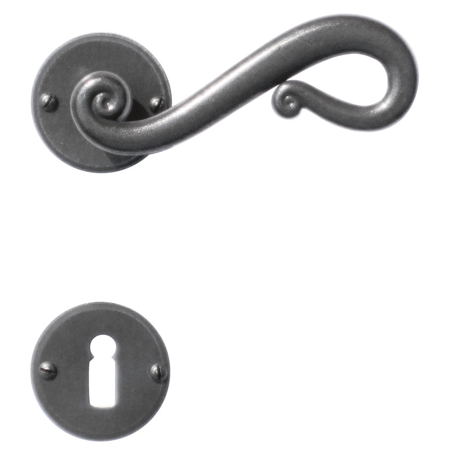 Manilla Pro Romana Hierro Rond R+NO KEY-2
