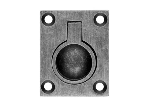 Cuadrado Retro plata vieja 