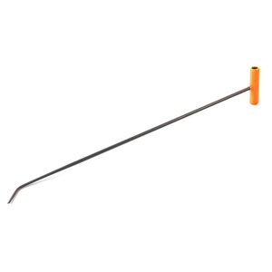 Cana de granizo curvada simples de 91 cm