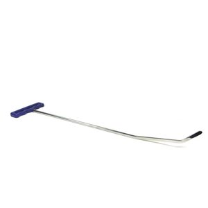 Double bend rod 61 cm with rounded tip and flatted sides