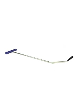 Ultra Dent Tools 24" (61 cm) Double bend rounded tip 65° with sides machined flat, 3/8" diameter