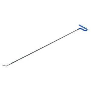Single bend rod 112 cm with rounded tip and flatted sides