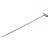 A-1 Tool Single bend rod 112 cm with rounded tip and flatted sides