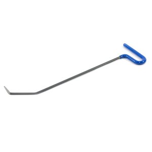 Double bend rod 61 cm with rounded and tapered ball tip