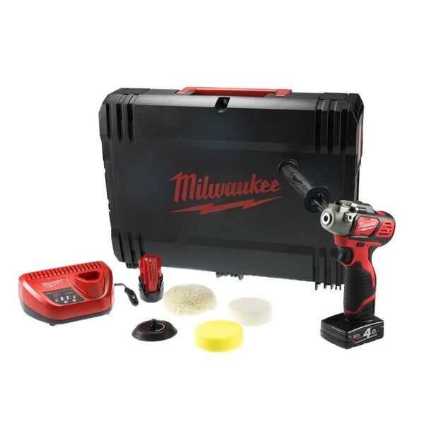 Milwaukee Milwaukee 12V Li-ion accu polisher / sander kit