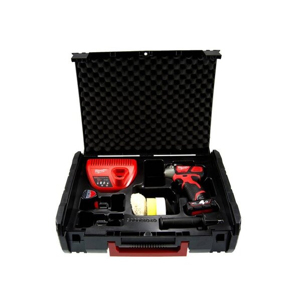 Milwaukee Milwaukee 12V Li-ion accu polisher / sander kit