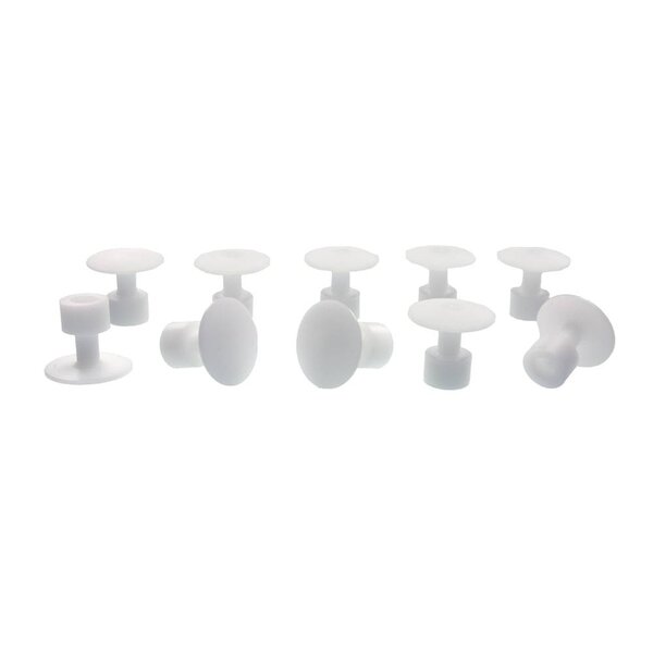 Ultra Dent Tools White smooth surface glue tabs 21 mm - 10 pcs