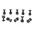 Blackplague PDR 12 mm Black Plague Round Tab - 10 pcs