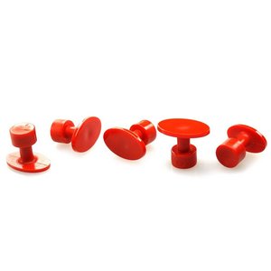 Bloody Orange PDR Tabs 22 mm Oval Slick - 5 pcs