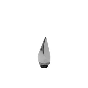 1/2" x 1" (12,7 mm x 25,4 mm) Sharp Pick Blade Tip with lock nut screw-on