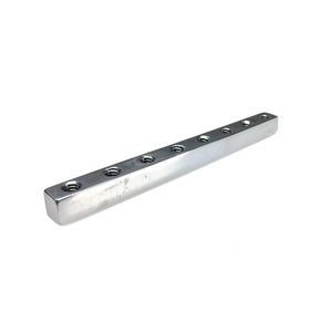 Tip holder polished aluminum with embedded magnets