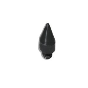 1" (2,54 cm) Delrin sharp screw-on sharp tip