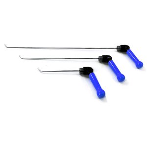 Wire tool set with ratcheting handles, 5", 10" and 15", 1/8" diameter