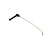 A-1 Tool 10" (25 cm) Ratchet Handle, rounded tip with sides machined flat, 3/16" diameter