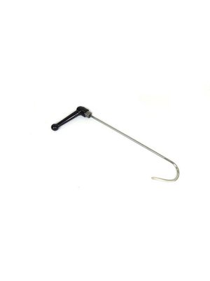 A-1 Tool 10" (25,40 cm) Ratchet Handle Hook, rounded tip with sides machined flat, 3/16" diameter