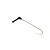 A-1 Tool 10" (25,40 cm) Ratchet Handle Hook, rounded tip with sides machined flat, 3/16" diameter