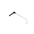 A-1 Tool 8" (20 cm) Ratchet Handle Hook, rounded tip with sides machined flat, 3/16" diameter