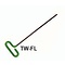 Dentcraft Tools T-Handle 35 cm with flat tip
