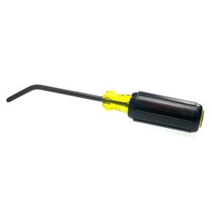Hand tool 15 cm with screwdriver handle and flat tip