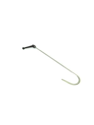 A-1 Tool 17" (43,18 cm) Ratchet Handle Hook, rounded tip with sides machined flat, 1/4" diameter