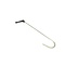 A-1 Tool 17" (43 cm) Ratchet Handle Hook, rounded tip with sides machined flat, 1/4" diameter