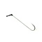 A-1 Tool 17" (43,18 cm) Ratchet Handle Hook, rounded tip with sides machined flat, 1/4" diameter