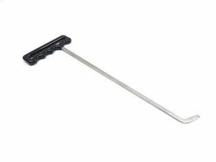 Ultra Dent Tools 12" (30 cm) Shaved twister 65°, 1/8" x 1/4" Shaft, 1" (25 mm) blade