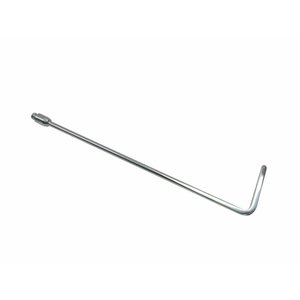 15" (38 cm) Standard twist 90°, 3" (7,62 cm) blade for adjustable handle, 5/16 diameter
