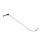 A-1 Tool 22" (55,88 cm) Ratchet Handle 5" Radius Hook with sides machined flat, 5/16" diameter