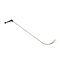 A-1 Tool 22" (56 cm) Ratchet Handle 5" Radius Hook with sides machined flat, 5/16" diameter