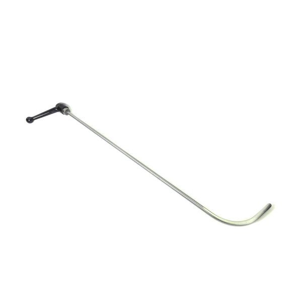 A-1 Tool 22" (55,88 cm) Ratchet Handle 5" Radius Hook with sides machined flat, 5/16" diameter