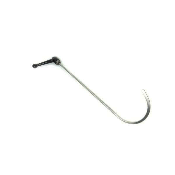 A-1 Tool 18" (45 cm) Hook bend round tip with ratchet handle, 5/16" diameter