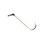 A-1 Tool 18" (45 cm) Hook bend round tip with ratchet handle, 5/16" diameter