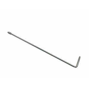 24" (61 cm) Bendable 90°, x 3-1/4" Soft tip for adjustable handle, 3/8" diameter