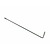 Ultra Dent Tools 24" (61 cm) Bendable 90°, x 3-1/4" Soft tip for adjustable handle, 3/8" diameter