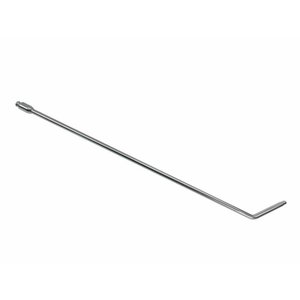 24" (61 cm) Bendable 45°, x 3-1/4" Soft tip for adjustable handle, 3/8" diameter
