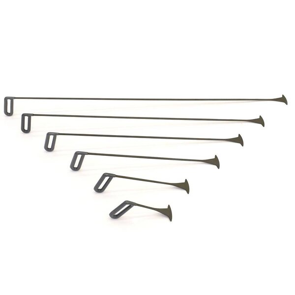 Dentcraft Tools Hammer Head Whale Tail Set with 7,6 cm head - 6 pieces